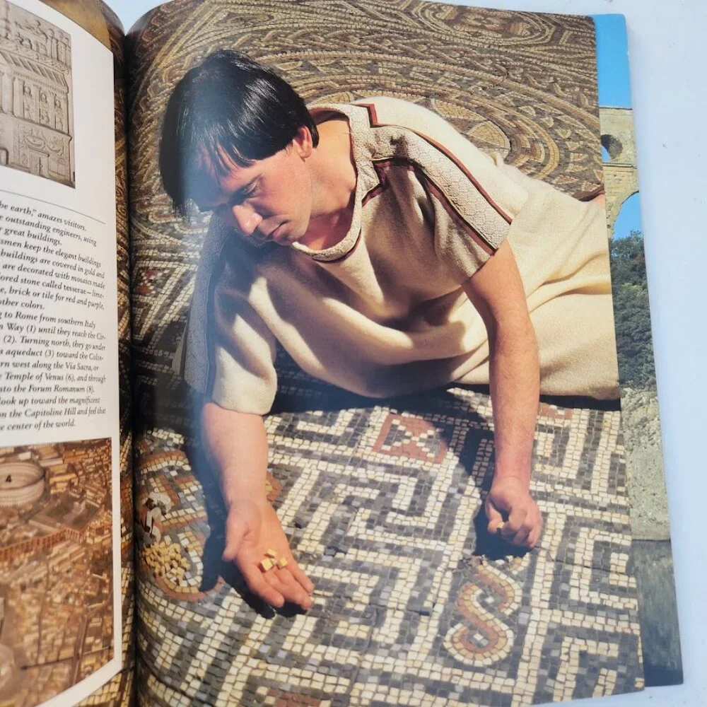 Classical Rome Living History Book Hardcover Social Studies World History Julius